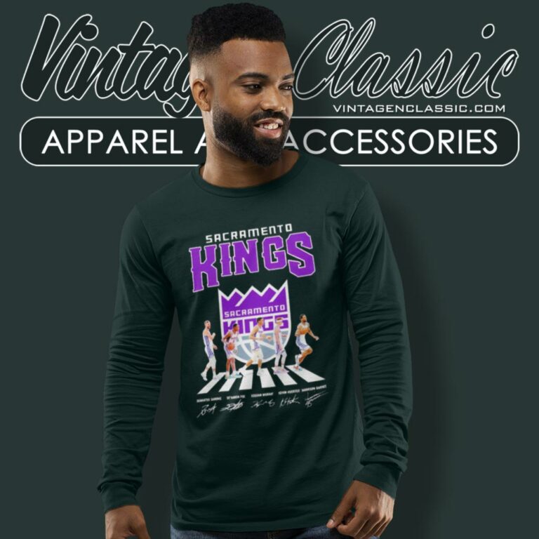 Sacramento Kings Abbey Road Signatures Long Sleeve Tee Sacramento Kings Abbey Road Signatures Long Sleeve Tee