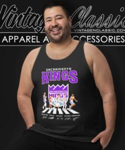 Sacramento Kings Abbey Road Signatures Tank Top Racerback