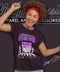 Sacramento Kings Abbey Road Signatures Women T Shirt
