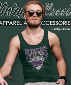 Sacramento Kings Grateful Dead Skull Tank Top Racerback