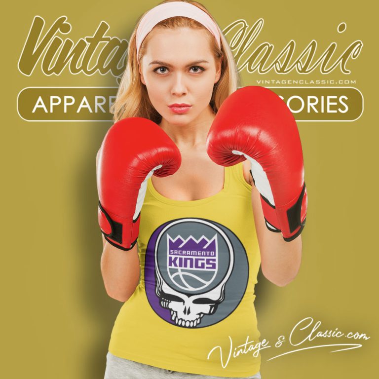 Sacramento Kings Grateful Dead Steal Your Face Tank Top Racerback Sacramento Kings Grateful Dead Steal Your Face Tank Top Racerback