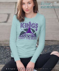 Sacramento Kings Light The Beam Hyper Local Long Sleeve Tee
