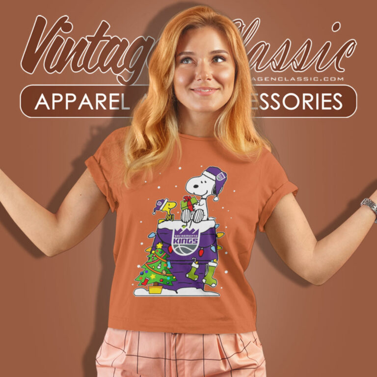 Sacramento Kings Shirt Christmas Snoopy Women T Shirt Sacramento Kings Shirt Christmas Snoopy Women T Shirt