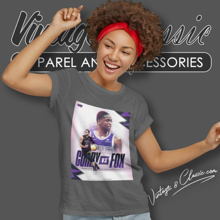 Sacramento Kings Shirt Curry Vs Fox Golden State Warriors Women T Shirt Sacramento Kings Shirt Curry Vs Fox Golden State Warriors Women T Shirt