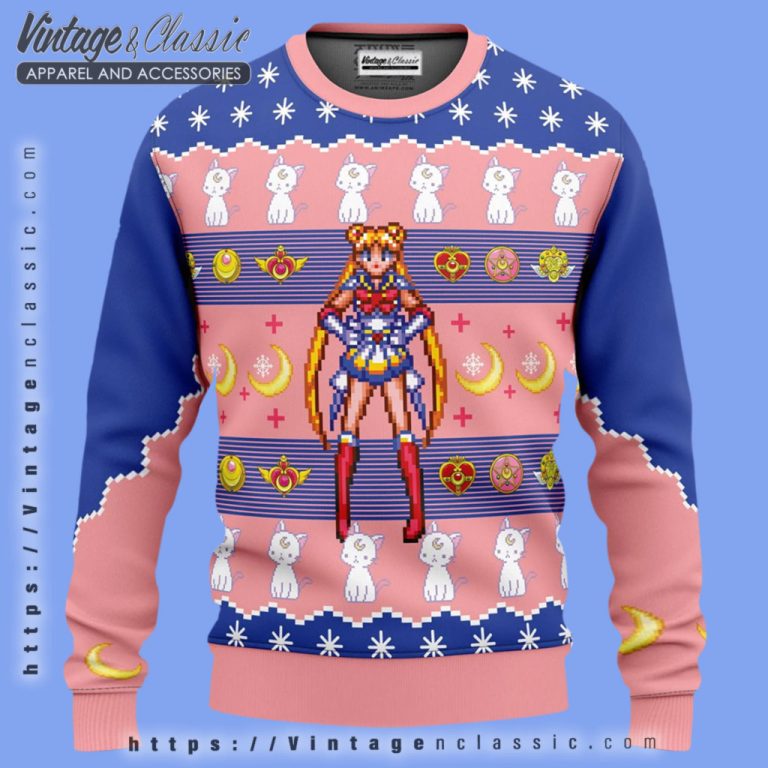Sailor Chibi Moon Ugly Christmas Sweater Ugly Christmas Sweater Sailor Chibi Moon Ugly Christmas Sweater Ugly Christmas Sweater
