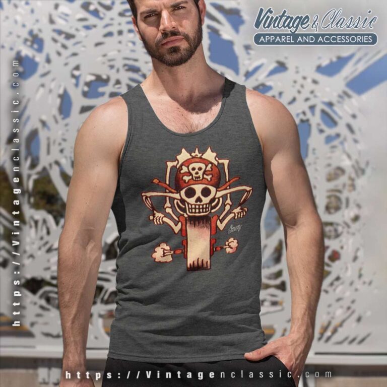 Sailor Jerry Rum Chopper Tank Top Racerback Sailor Jerry Rum Chopper Tank Top Racerback