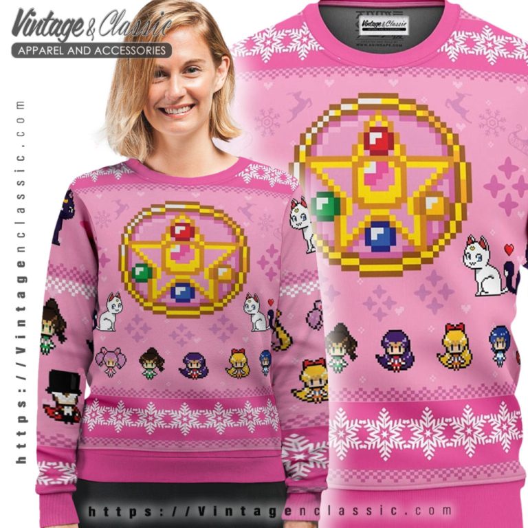 Sailor Jupiter Sailor Moon Ugly Christmas Sweater Ugly Sweater shirt Sailor Jupiter Sailor Moon Ugly Christmas Sweater Ugly Sweater shirt