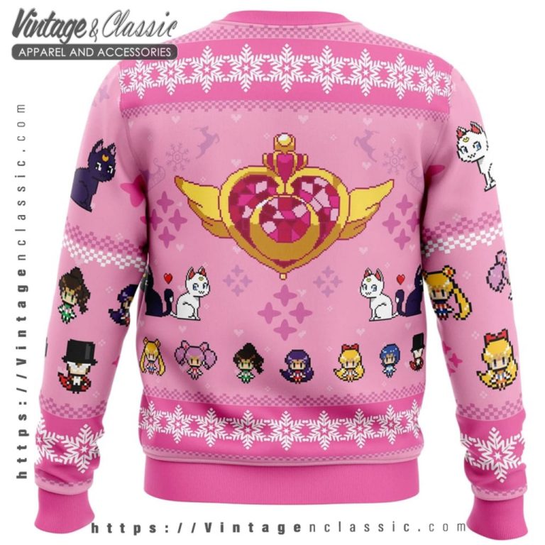 Sailor Jupiter Sailor Moon Ugly Christmas Sweater back Ugly Sweater Sailor Jupiter Sailor Moon Ugly Christmas Sweater back Ugly Sweater