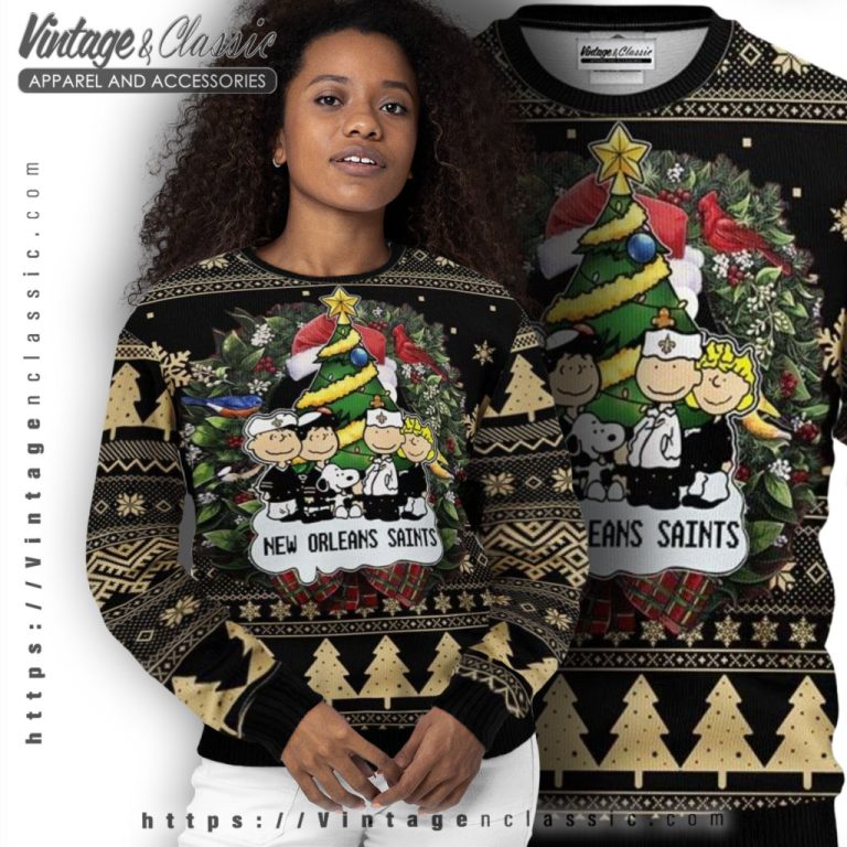 Saints Peanuts Snoopy Ugly Christmas Sweater Women Ugly Sweater Saints Peanuts Snoopy Ugly Christmas Sweater Women Ugly Sweater