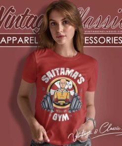 Saitama One Punch Man Gym Women TShirt
