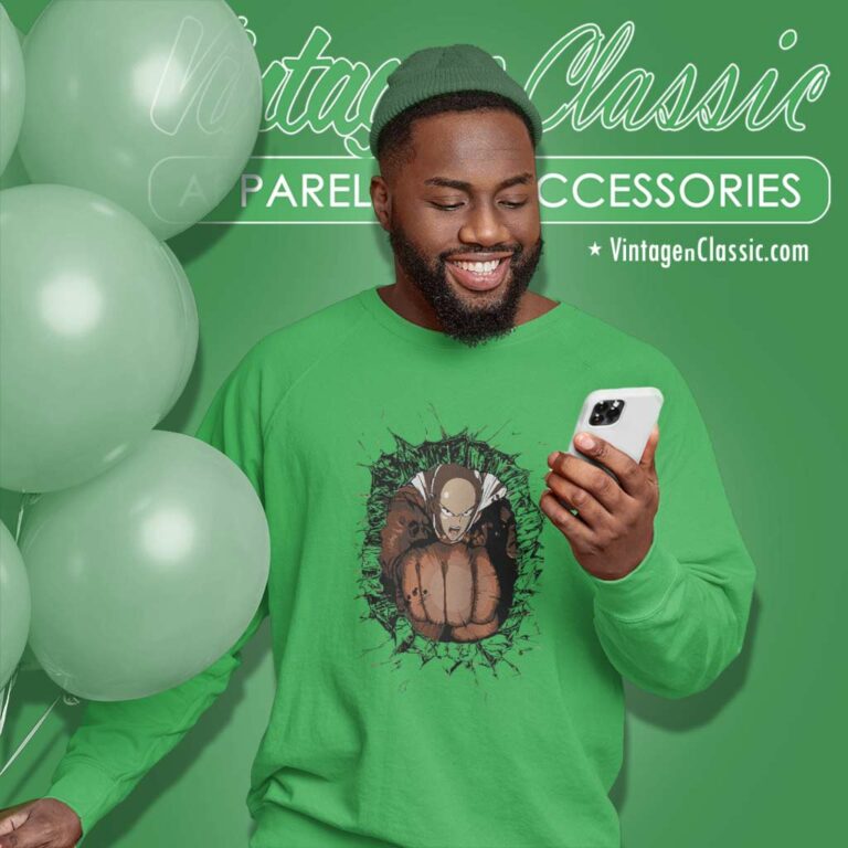 Saitama One Punch Man Sweatshirt Saitama One Punch Man Sweatshirt