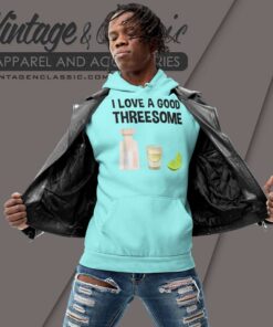 Salt Lime Tequila Threesome Hoodie
