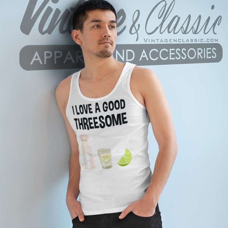 Salt Lime Tequila Threesome Tank Top Racerback Salt Lime Tequila Threesome Tank Top Racerback