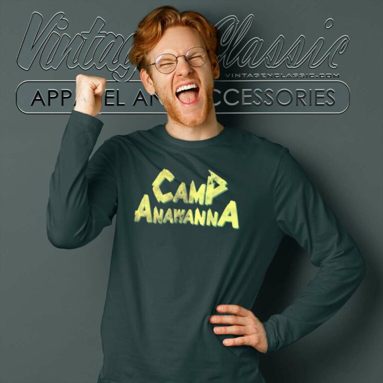 Salute Your Shorts Camp Anawanna Logo Long Sleeve Tee Salute Your Shorts Camp Anawanna Logo Long Sleeve Tee