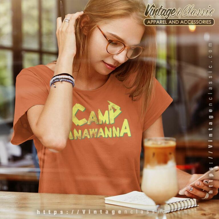 Salute Your Shorts Camp Anawanna Logo Women TShirt Salute Your Shorts Camp Anawanna Logo Women TShirt