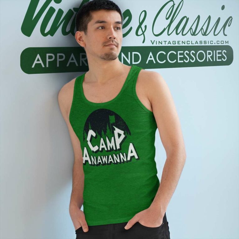 Salute Your Shorts Tv Show Camp Anawanna Tank Top Racerback Salute Your Shorts Tv Show Camp Anawanna Tank Top Racerback