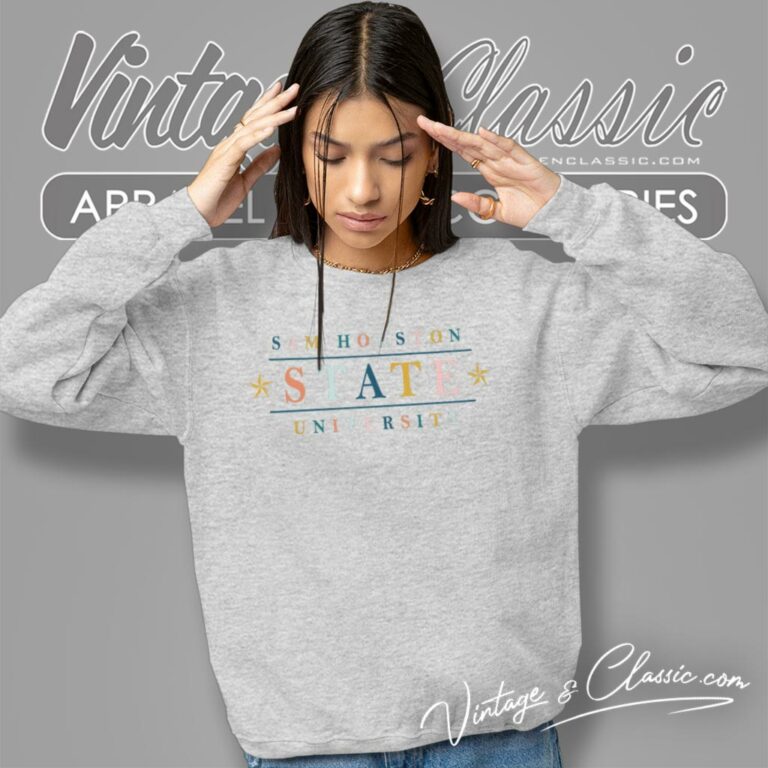 Sam Houston State University Shsu Sweatshirt Sam Houston State University Shsu Sweatshirt