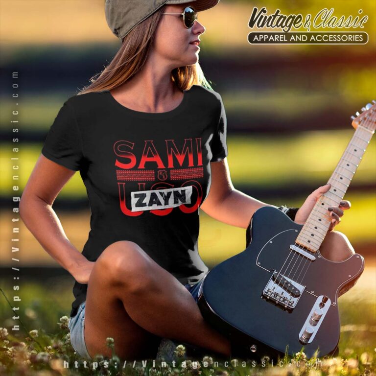 Sami Zayn USO shirt Sami Zayn At Elimination Chamber Shirt 2 Sami Zayn USO shirt Sami Zayn At Elimination Chamber Shirt 2