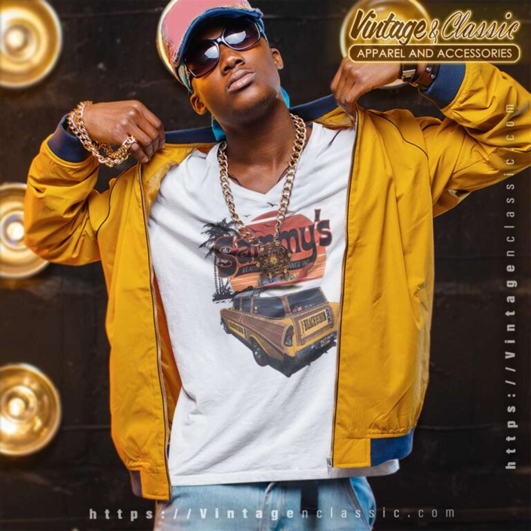 Sammys Beach Bar Rum Runner V Neck TShirt Sammys Beach Bar Rum Runner V Neck TShirt