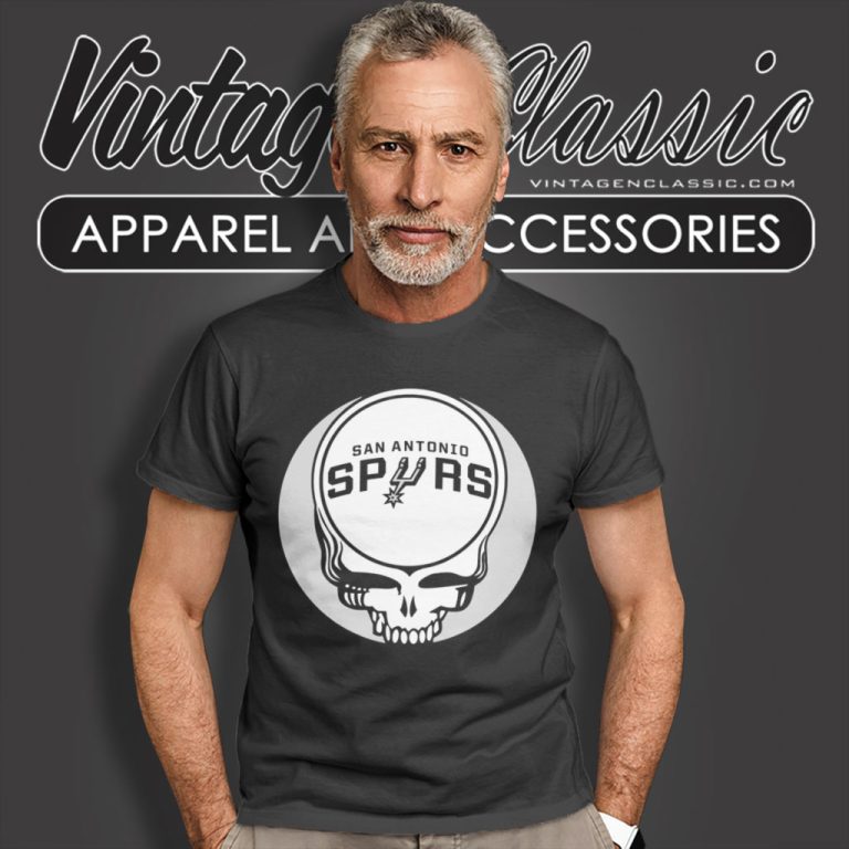 San Antonio Spurs Grateful Dead Steal Your Face T Shirt San Antonio Spurs Grateful Dead Steal Your Face T Shirt