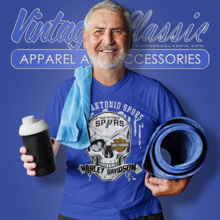 San Antonio Spurs Harley Davidson Skull V Neck TShirt San Antonio Spurs Harley Davidson Skull V Neck TShirt