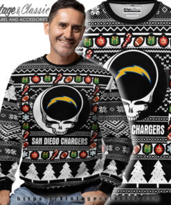 San Diego Chargers Grateful Dead Ugly Sweater