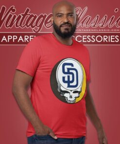 San Diego Padres Grateful Dead Steal Your Face T Shirt
