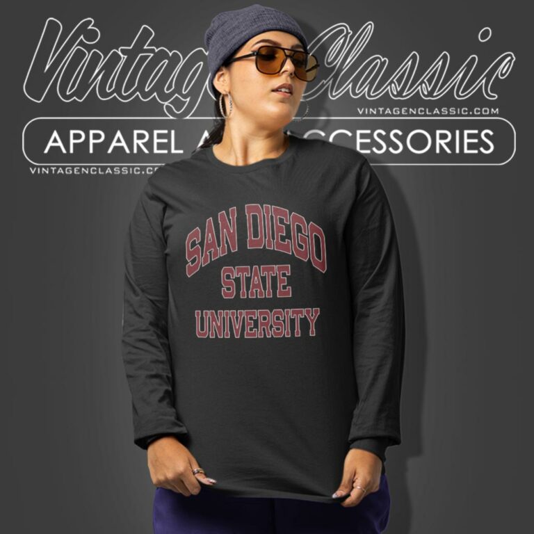 San Diego State University Classic Long Sleeve Tee San Diego State University Classic Long Sleeve Tee