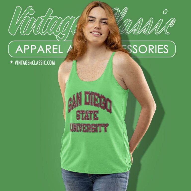 San Diego State University Classic Tank Top Racerback San Diego State University Classic Tank Top Racerback