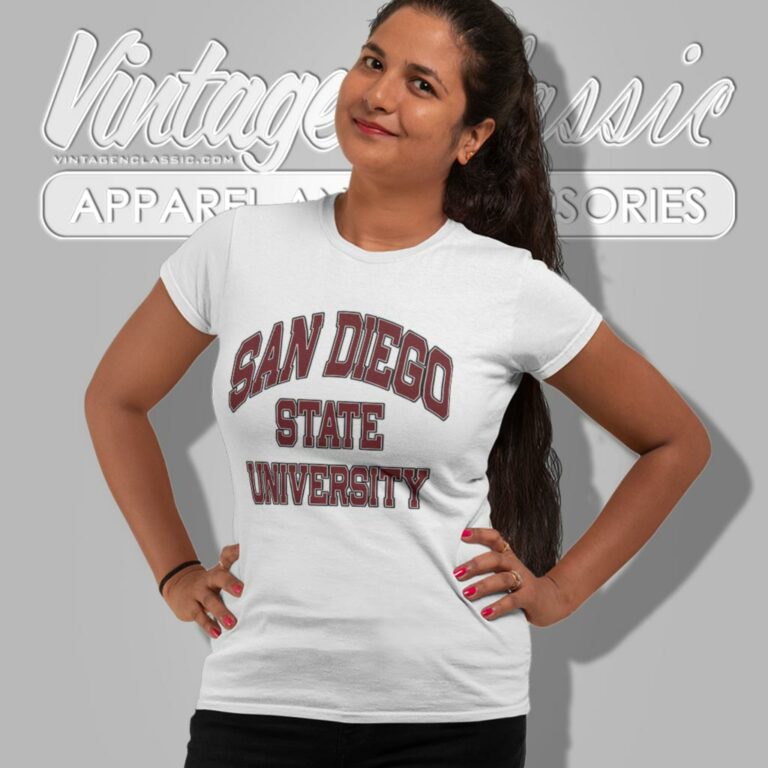 San Diego State University Classic Women T Shirt San Diego State University Classic Women T Shirt
