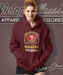 San Francisco 49ers 2023 Nfc Divisional Winners Nfl San Francisco 49ers 2023 Nfc Divisional Winners Nfl Hoodie