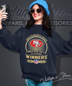 San Francisco 49ers 2023 Nfc Divisional Winners Nfl Sweatshirt