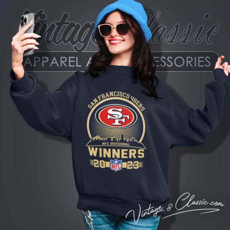 San Francisco 49ers 2023 Nfc Divisional Winners Nfl Sweatshirt San Francisco 49ers 2023 Nfc Divisional Winners Nfl Sweatshirt