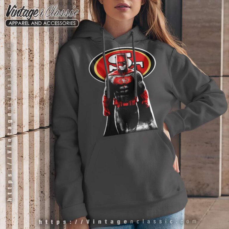 San Francisco 49ers Batman Hoodie San Francisco 49ers Batman Hoodie