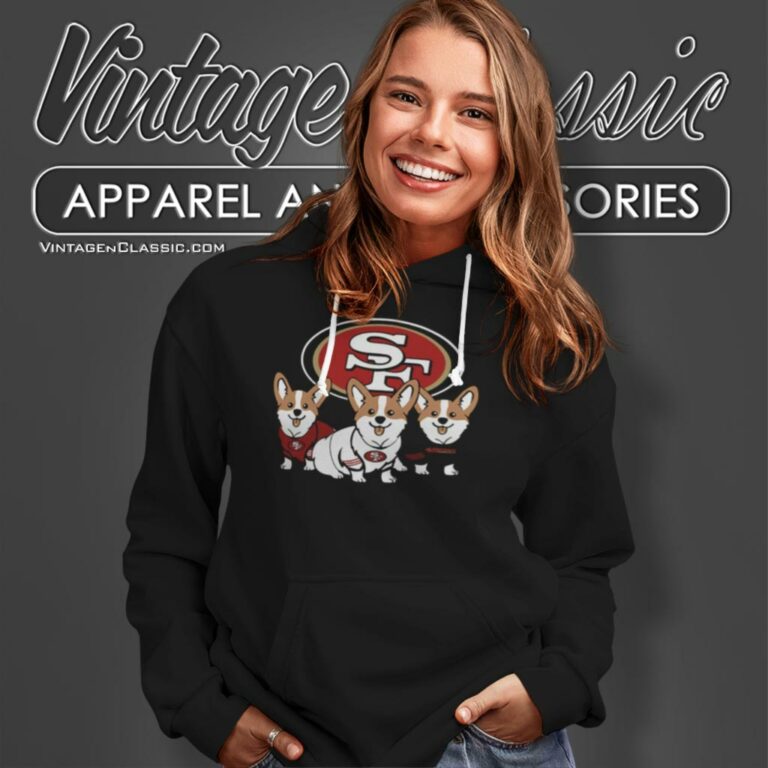 San Francisco 49ers Corgi Hoodie San Francisco 49ers Corgi Hoodie