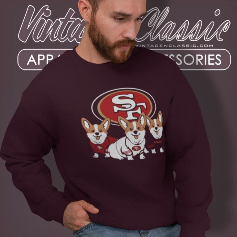 San Francisco 49ers Corgi Sweatshirt San Francisco 49ers Corgi Sweatshirt