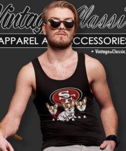 San Francisco 49ers Corgi Tank Top Racerback