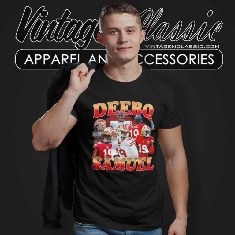 San Francisco 49ers Deebo Samuel Number 19 T Shirt San Francisco 49ers Deebo Samuel Number 19 T Shirt