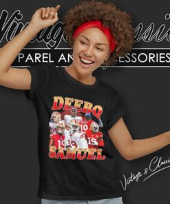 San Francisco 49ers Deebo Samuel Number 19 Women TShirt