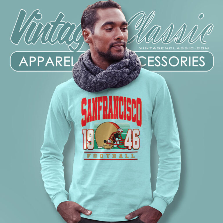 San Francisco 49ers Football 1946 Long Sleeve Tee San Francisco 49ers Football 1946 Long Sleeve Tee