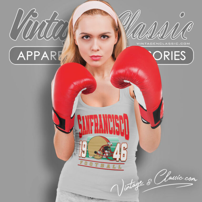 San Francisco 49ers Football 1946 Tank Top Racerback San Francisco 49ers Football 1946 Tank Top Racerback