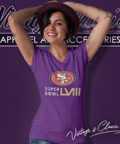 San Francisco 49ers Football 2023 Nfc Champions V Neck TShirt
