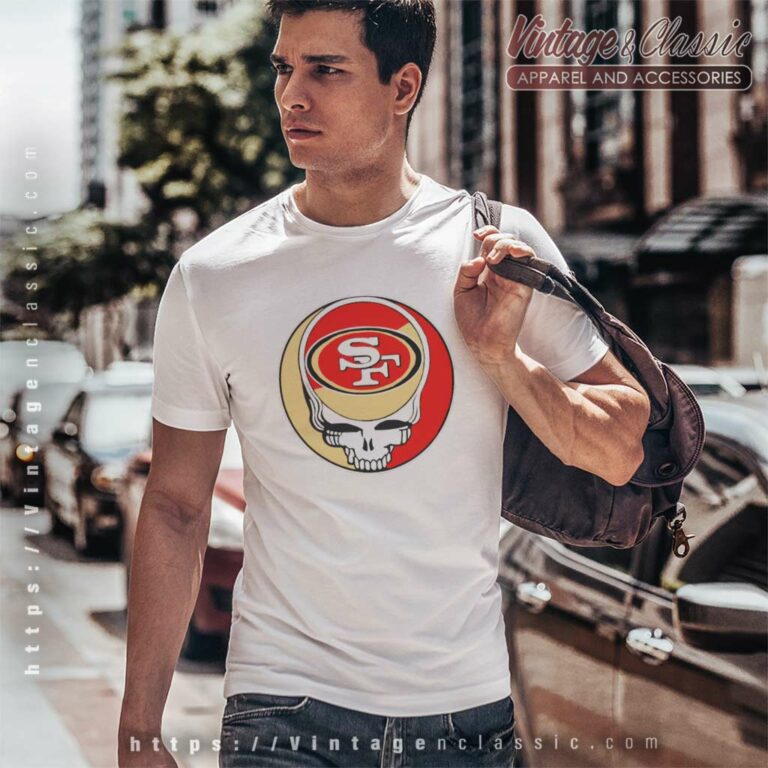San Francisco 49ers Grateful Dead Steal Your Face T Shirt San Francisco 49ers Grateful Dead Steal Your Face T Shirt