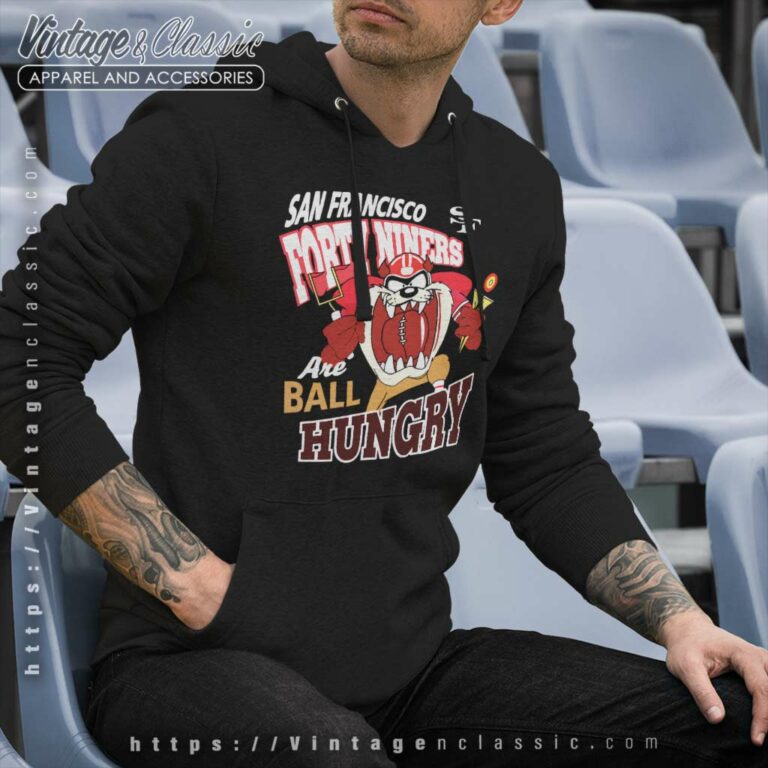 San Francisco 49ers Taz Looney Tunes Hoodie San Francisco 49ers Taz Looney Tunes Hoodie