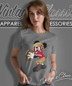 San Francisco 49ers Mickey Mouse Disney Women TShirt