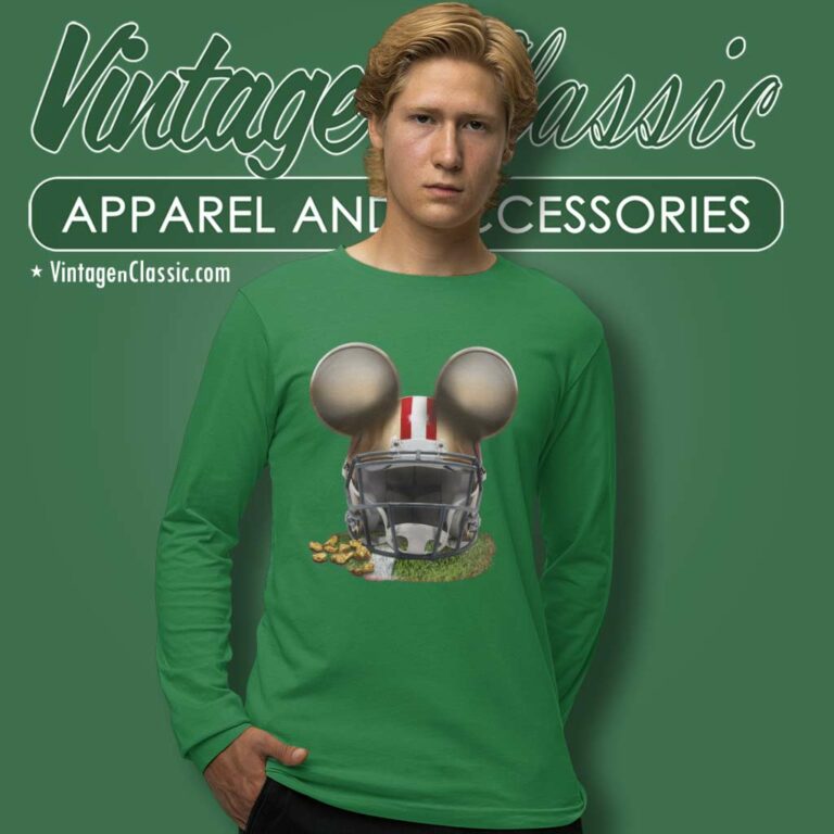 San Francisco 49ers Mickey Mouse Super Bowl Lviii Long Sleeve Tee San Francisco 49ers Mickey Mouse Super Bowl Lviii Long Sleeve Tee