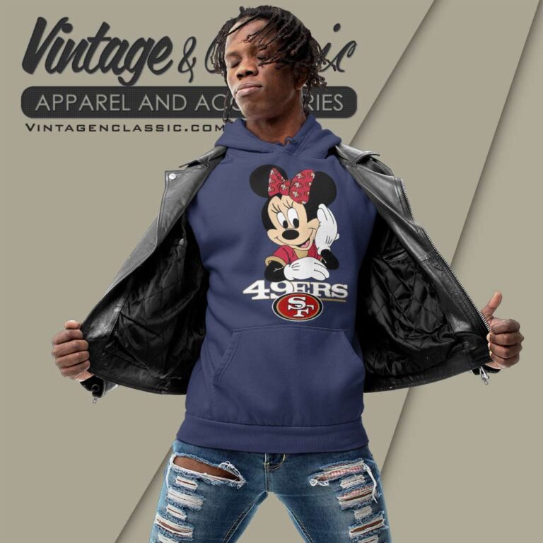 San Francisco 49ers Minnie Mouse Hoodie San Francisco 49ers Minnie Mouse Hoodie
