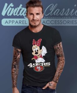 San Francisco 49ers Minnie Mouse T Shirt