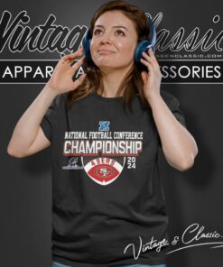 San Francisco 49ers Nfc American Football Conference Championship 2023 2024 Women T Shirt