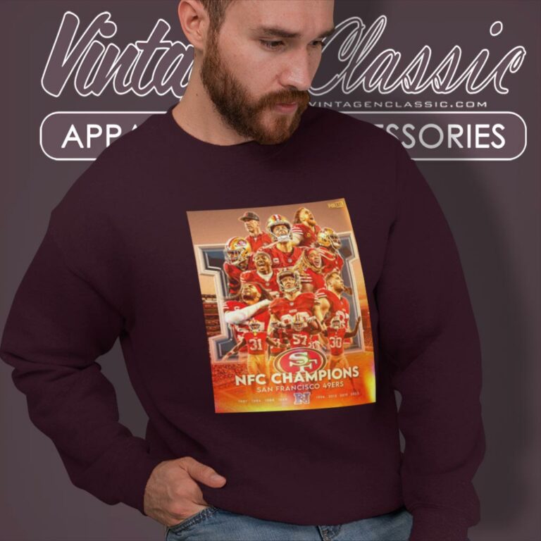 San Francisco 49ers Nfc Champions 2024 Are Headed To The Super Bowl Lviii Sweatshirt San Francisco 49ers Nfc Champions 2024 Are Headed To The Super Bowl Lviii Sweatshirt